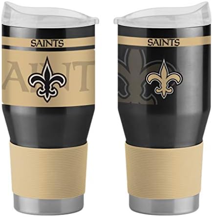 Boelter Markaları NFL New Orleans Saints Seyahat Tumbler24oz Ultra Büküm Stili, Takım Rengi, 24 Ons