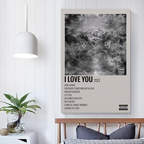 SUPENG Mahalle Seni Seviyorum Müzik albümü posteri Posteri Dekoratif Boyama Tuval Duvar Posterleri Ve sanat resmi Baskı Modern