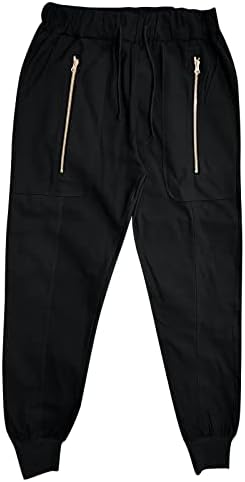 2023 Büyük Boy Erkek Sweatpants Klasik Fermuarlı Cep Pantolon Yaz Yeni günlük bol pantolon İpli Moda Slacks