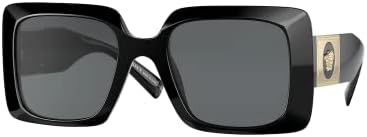 Versace VE4405 Kadınlar için Dikdörtgen Güneş Gözlüğü + Tasarımcı giysisi Ücretsiz Gözlük Seti İle PAKET