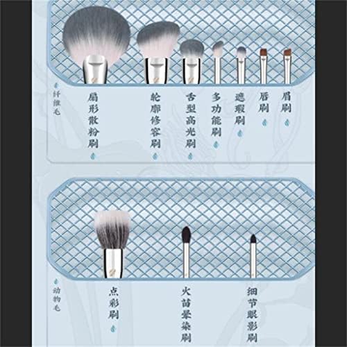 FEER 10 Profesyonel Makyaj Fırça Seti Benekli Fırçalar Güzellik Araçları Tam Set