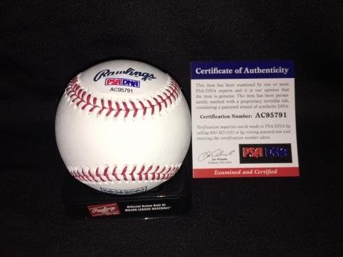 Theo Epstein Resmi Hall Of Fame Beyzbol Chicago Cubs Zihin PSA/DNA İmzalı Beyzbol Topları İmzaladı