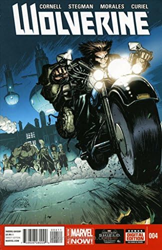 Wolverine (6. Seri) 4 VF / NM ; Marvel çizgi romanı / Paul Cornell