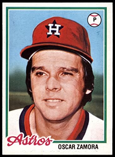 1978 Topps 91 Oscar Zamora Houston Astros (Beyzbol Kartı) NM Astros