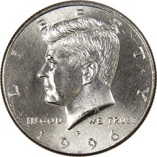 1996 P Kennedy Yarım Dolar BU Dolaşımsız Nane Devlet 50c ABD Sikke Tahsil