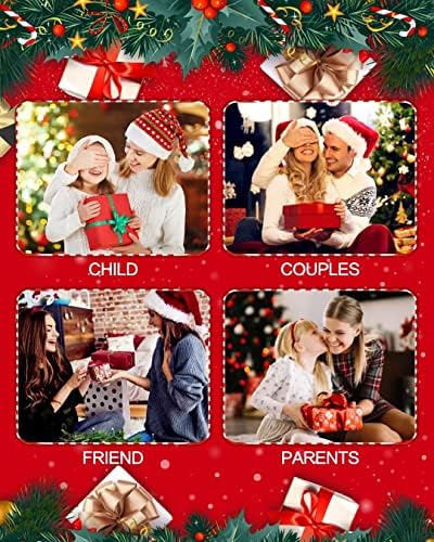 pinkpig Noel Süsleri 2021: Komik cüce Noel Süsleri ve Karantina Süsleri ve kırmızı Noel Süsleri-Noel Ağacı için Noel Ağacı
