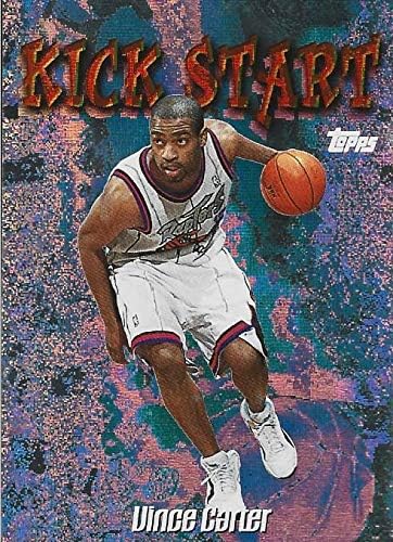 Vince Carter 1999 Topps Kartı-İmzasız Basketbol Kartları