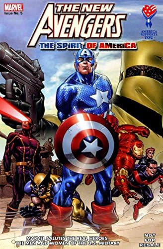 Yeni Yenilmezler: Amerika'nın Ruhu 5 VF / NM ; Marvel çizgi romanı