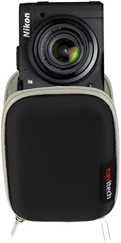 Navitech Siyah Suya Dayanıklı Sert Dijital Fotoğraf Makinesi Kılıfı Nikon Coolpix A10
