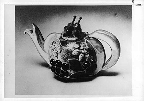 Çaydanlıkların vintage fotoğrafı