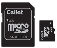 SD Adaptörlü Samsung P850 Telefon için Cep Telefonu microSD 2GB Hafıza Kartı.