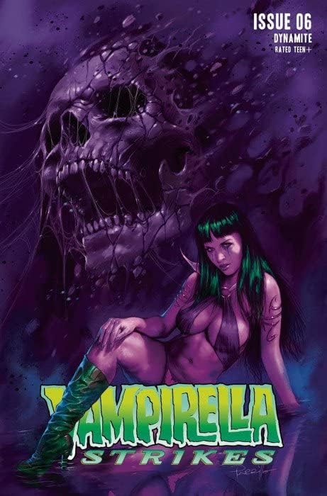 Vampirella Grevleri (3. Seri) 6M VF; Dinamit çizgi roman / ODAK varyantı Ultraviyole Parrillo