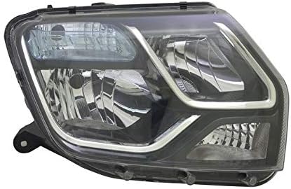 far sağ yan far yolcu yan far takımı projektör ön ışık araba farı araba ışık siyah lhd farlar ile uyumlu dacia duster 2013