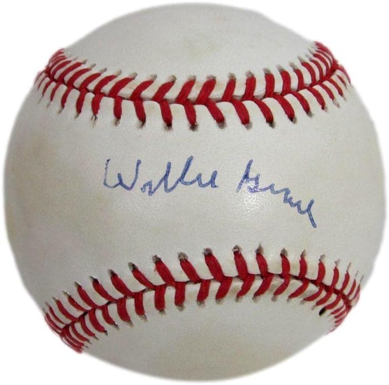 Willie Grace ONL Beyzbol Zenci Ligi Cleveland Buckeyes PSA/DNA İmzalı Beyzbol Topları İmzaladı