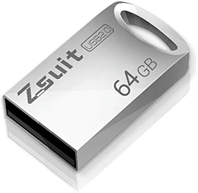 LUOKANGFAN LLKKFF Bilgisayar Veri Depolama Zsuit 64 GB USB 2.0 Mini Metal Halka Şekli USB bellek Disk