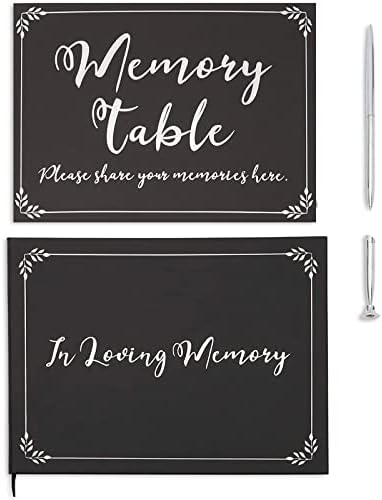 Sadık, Cenaze Ziyaretçi Defteri, Kalem ve Anma Masası Tabelasını Sevgi Dolu Hafızada Bulur (3 Parçalı Set)