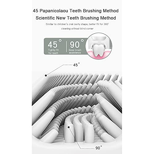 Sert Diş Fırçaları Firma Kapsamlı çocuk U şeklinde Diş Fırçası 360 ° Temizleme Manuel Diş Fırçaları Hx3211 / 62 (D, Bir Boyut)