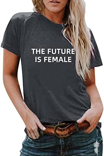 Kadın Tunik Bluzlar kadın Mektubu Sloganı Kürtaj Hakları Baskı Moda Yumuşak Yuvarlak Boyun Gevşek Uzun Kollu Artı