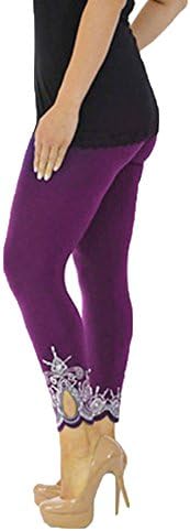 Yoga elbisesi Pantolon Cepler ile Kadınlar için Düz Bacak Deri Pantolon Tayt Bel Pantolon Kadın Legging Yoga Artı