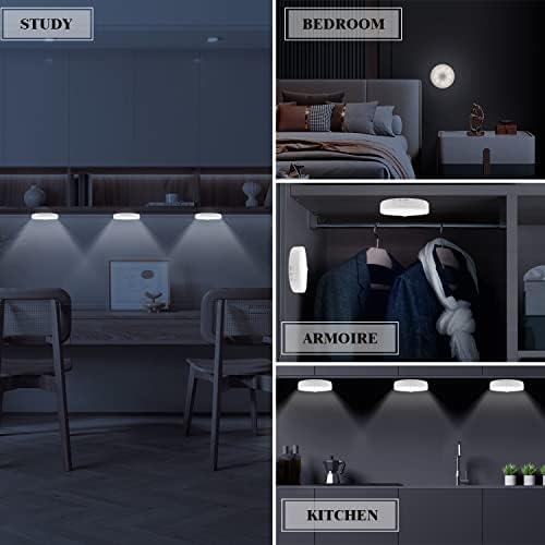 LED hareket sensörlü ışık kapalı,3 modları gece ışıkları koridor, dolap, merdiven, yatak odası, mutfak, adım, duvar.Şarj