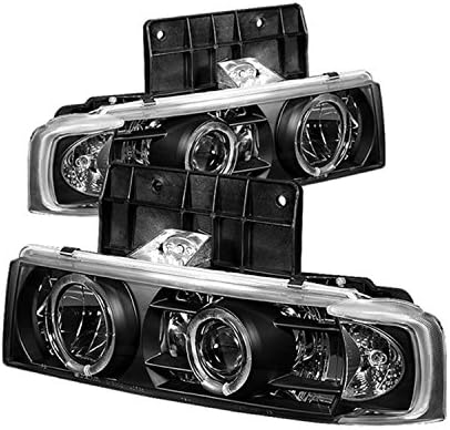 Spyder 5009210 Chevy Astro 95-05 / GMC Safari 95-05 Projektör Farları - LED Halo-Siyah-Yüksek 9005 (Dahil Değildir) - Düşük