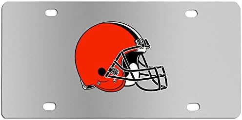 NFL Cleveland Browns Dijital Grafikli Çelik Plaka