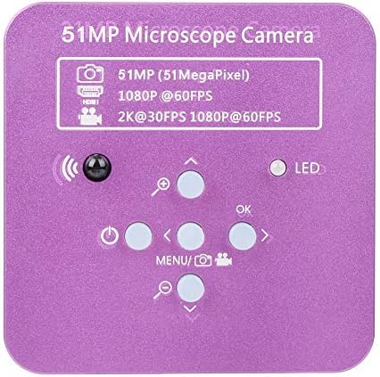 Elektronik Mikroskop, Sağlam 51MP Mikroskop Kamera Genel Amaçlı Kararlı Mikroskop için CCD Kamera için Profesyonel Kullanım