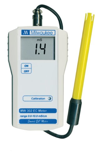 Milwaukee MW801 LED Ekonomi Taşınabilir pH / EC / TDS Metre 1 Nokta Manuel Kalibrasyon, 0.0 ila 14.0 pH, + / -0.2 pH Doğruluk,