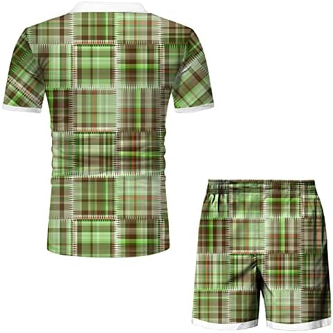 Yaz Erkek Atletik Tshirt ve Şort Takım Elbise Moda Baskı Nefes Spor Tee Gömlek Kısa Kollu Eşofman