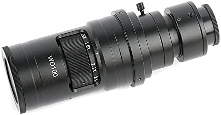 Mikroskop Aksesuarları 400X 1000X Ayarlanabilir Büyütme Cam Lens C Mount Zoom Dışbükey Optik Lens Laboratuar Sarf Malzemeleri