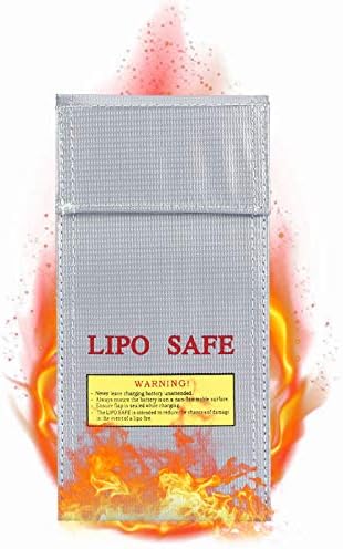 Lipo Pil Güvenli Çanta, Yanmaz Patlamaya Dayanıklı Taşınabilir Pil Muhafazası Güvenli Çanta Pil Koruması ve Şarjı Piller