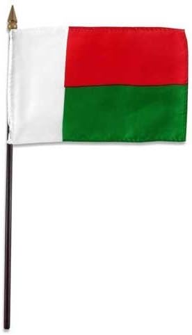 Online Mağazalar Madagaskar bayrağı 4 x 6 inç
