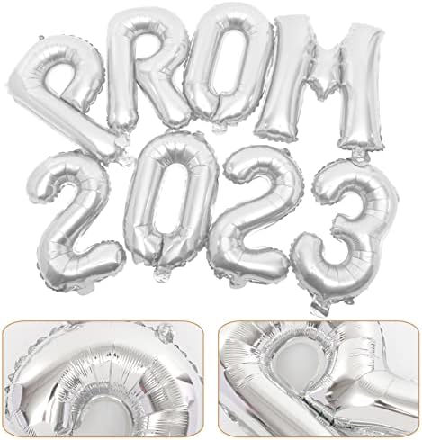 Didiseaon Balo 2023 Balonlar 2023 Sınıfı Mezuniyet Balonları Büyük Alüminyum Folyo Balonlar Mezuniyet Partisi için Mutlu