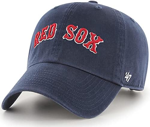 '47 MLB Komut Dosyası Logosu Ayarlanabilir Şapka Kapağını Temizleyin, Yetişkin Bir Boyut