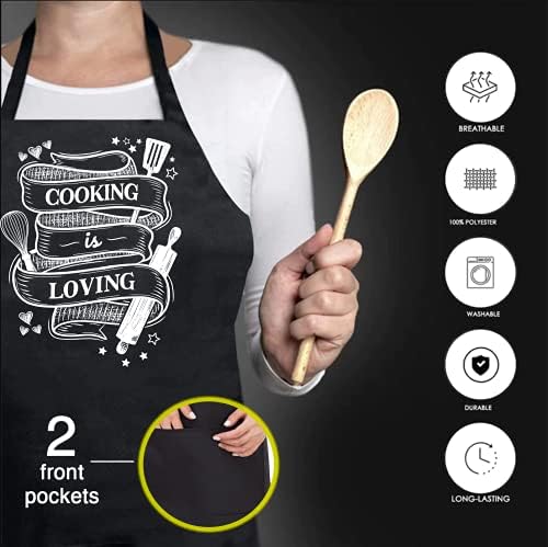 Inovare Designs Grill Chef Kadınlar ve Erkekler için Komik Önlükler, Önlük, Izgara, Yemek Pişirme, Mutfak, Barbekü, Aşçı