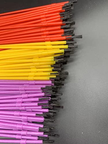 150 adet Plastik Boya Fırçası Seti Akrilik Boya Fırçaları Suluboya Fırçaları Renkli Detay Boyama Seti Sanat Malzemeleri Çocuklar