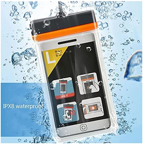 HXR cep telefonu su geçirmez çanta Kordon İle 2 Adet Su Geçirmez Telefon Kılıfı Kuru Çanta Şeffaf Ve Toz Geçirmez Sörf Çantası