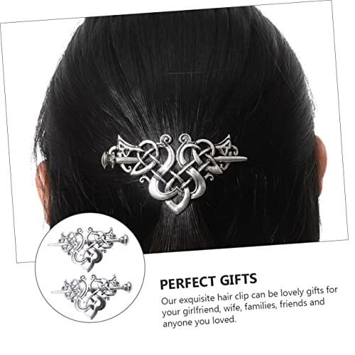FOMİYES 2 adet Metal Taç saç tokası Bayan Parçaları kadın Aksesuarları Kadınlar için saç Süsleri Metal saç tokası Metal Saç