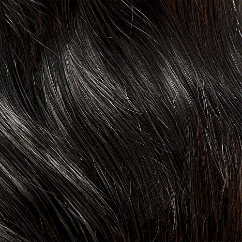 Gece Mavisi Siyah (1) klipsli postiş - Estelle's Secret tarafından %100 Remy insan saçı, 20 Düz-180g
